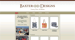 Desktop Screenshot of baxterdesigns.com